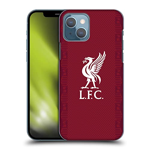 Head Case Designs Offizielle Liverpool Football Club Home 2022/23 Kit Harte Rueckseiten Handyhülle Hülle Huelle kompatibel mit Apple iPhone 13 von Head Case Designs