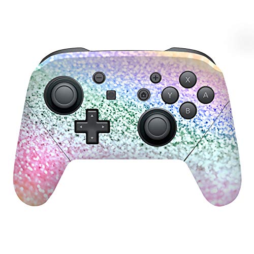 Head Case Designs Offizielle Monika Strigel Einhorn Regenbogen Kunst Mix Vinyl Haut Gaming Aufkleber Abziehbild Abdeckung kompatibel mit Nintendo Switch Pro Controller von Head Case Designs