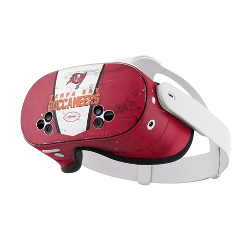 Head Case Designs Offizielle NFL Banner Tampa Bay Buccaneers Vinyl Haut Aufkleber Abziehbild Abdeckung kompatibel mit Meta Quest 3S Head Case Designs Offizielle NFL Banner Tampa Bay Buccaneers Vinyl Haut Aufkleber Abziehbild Abdeckung kompatibel mit Meta Quest 3S von Head Case Designs