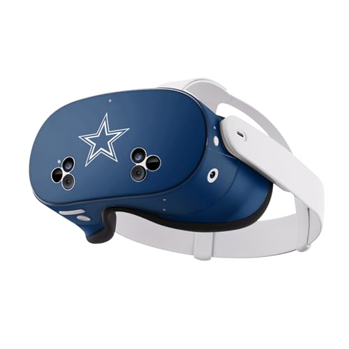 Head Case Designs Offizielle NFL Einfach Dallas Cowboys Vinyl Haut Aufkleber Abziehbild Abdeckung kompatibel mit Meta Quest 3S Head Case Designs Offizielle NFL Einfach Dallas Cowboys Vinyl Haut Aufkleber Abziehbild Abdeckung kompatibel mit Meta Quest 3S von Head Case Designs