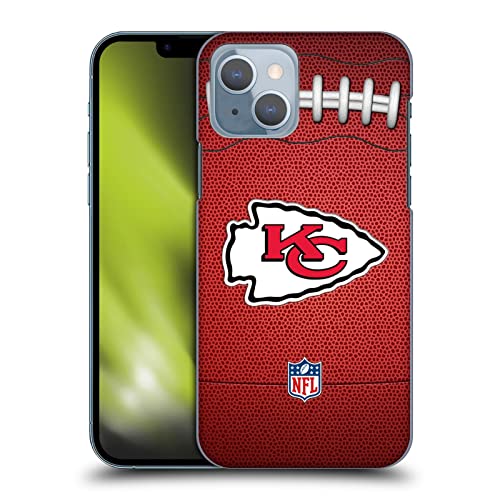 Head Case Designs Offizielle NFL Fußball Kansas City Chiefs Graphics Harte Rueckseiten Handyhülle Hülle Huelle kompatibel mit Apple iPhone 14 von Head Case Designs