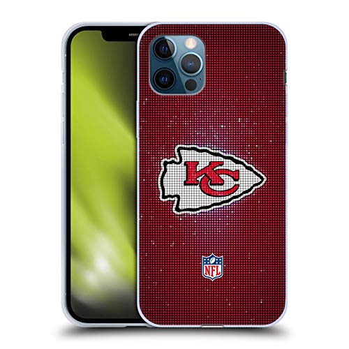 Head Case Designs Offizielle NFL LED Kansas City Chiefs Artwork Soft Gel Handyhülle Hülle kompatibel mit Apple iPhone 12 / iPhone 12 Pro von Head Case Designs