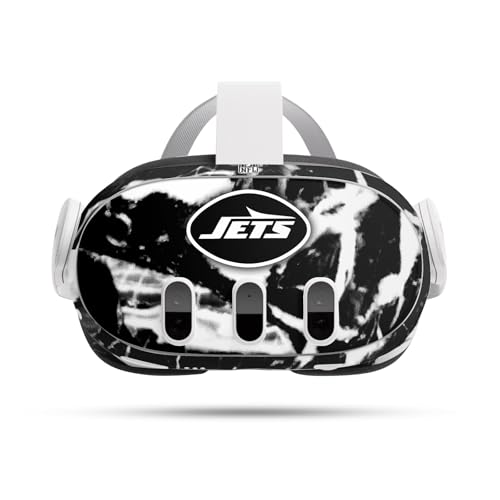 Head Case Designs Offizielle NFL Marmor New York Jets Vinyl Haut Aufkleber Abziehbild Abdeckung kompatibel mit Meta Quest 3 Head Case Designs Offizielle NFL Marmor New York Jets Vinyl Haut Aufkleber Abziehbild Abdeckung kompatibel mit Meta Quest 3 von Head Case Designs