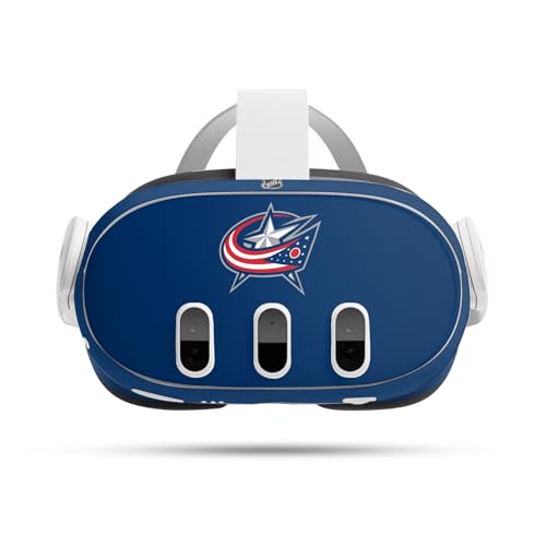 Head Case Designs Offizielle NHL Einfach Columbus Blue Jackets Vinyl Haut Aufkleber kompatibel mit Meta Quest 3 Head Case Designs Offizielle NHL Einfach Columbus Blue Jackets Vinyl Haut Aufkleber kompatibel mit Meta Quest 3 von Head Case Designs