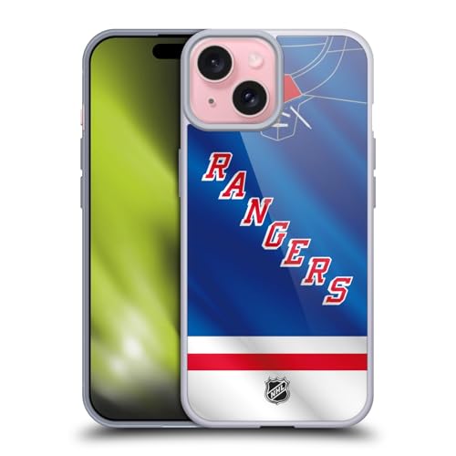 Head Case Designs Offizielle NHL Jersey New York Rangers Soft Gel Handyhülle Hülle kompatibel mit Apple iPhone 15 Head Case Designs Offizielle NHL Jersey New York Rangers Soft Gel Handyhülle Hülle kompatibel mit Apple iPhone 15 von Head Case Designs