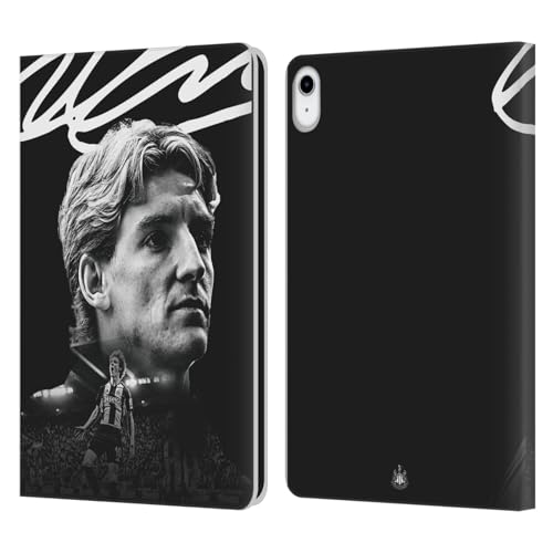 Head Case Designs Offizielle Newcastle United Football Club Anthony Gordon 2024/25 Erstes Team Leder Brieftaschen Handyhülle kompatibel mit Apple iPad 10.9 (2022) von Head Case Designs