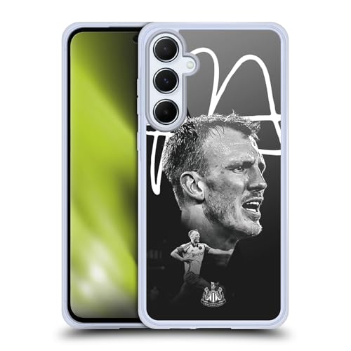 Head Case Designs Offizielle Newcastle United Football Club Dan Burn 2024/25 Erstes Team Gel Handyhülle [Militärischer Schutzgrad] Kompatibel mit Samsung Galaxy A55 5G von Head Case Designs