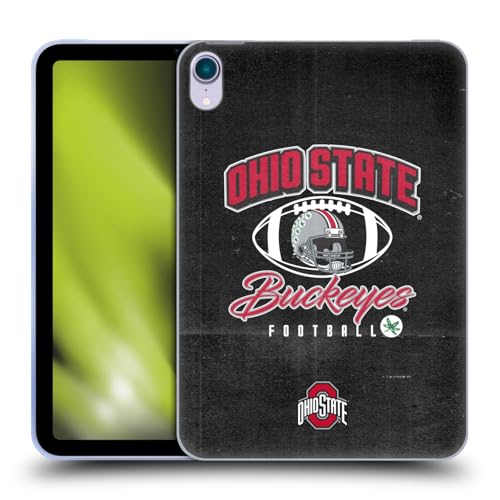 Head Case Designs Offizielle Ohio State University Altmodisch Fußballgrafiken Soft Gel Handyhülle kompatibel mit Apple iPad Mini (2021/2024) von Head Case Designs