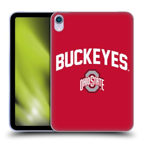 Head Case Designs Offizielle Ohio State University Buckeyes Logo Soft Gel Handyhülle kompatibel mit Apple iPad Mini (2021/2024) von Head Case Designs