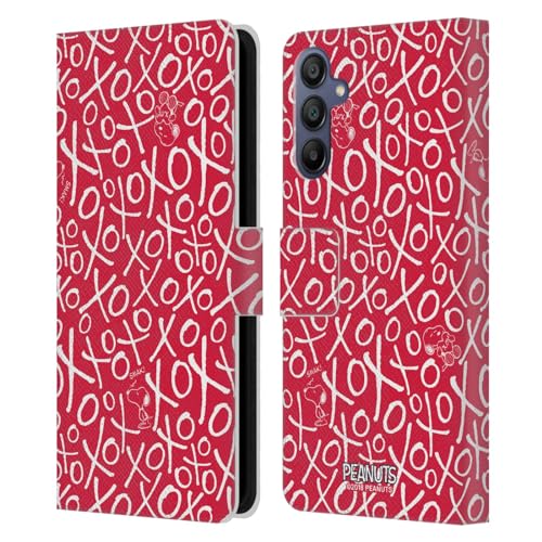 Head Case Designs Offizielle Peanuts Muster Versiegelt Mit Einem Kuss Leder Brieftaschen Handyhülle Hülle Huelle kompatibel mit Samsung Galaxy A15 Head Case Designs Offizielle Peanuts Muster Versiegelt Mit Einem Kuss Leder Brieftaschen Handyhülle Hülle Huelle kompatibel mit Samsung Galaxy A15 von Head Case Designs