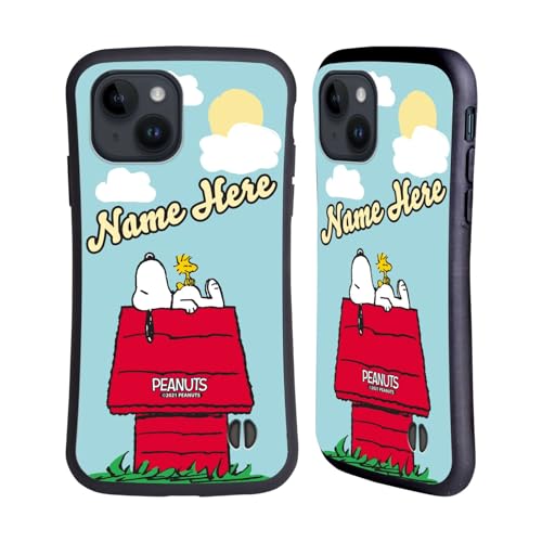 Head Case Designs Offizielle Personalisierte Individuelle Peanuts Snoopy & Woodstock Kunst Hybride Handyhülle Hülle Huelle kompatibel mit Apple iPhone 15 Head Case Designs Offizielle Personalisierte Individuelle Peanuts Snoopy & Woodstock Kunst Hybride Handyhülle Hülle Huelle kompatibel mit Apple iPhone 15 von Head Case Designs