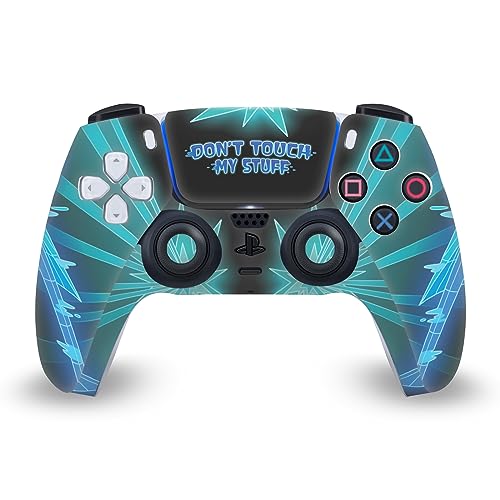 Head Case Designs Offizielle Rick and Morty Fass Meine Sachen Nicht An Grafiken Vinyl Frontplatte Haut Gaming Aufkleber Abziehbild Abdeckung kompatibel mit Sony Playstation 5 PS5 DualSense Controller Head Case Designs Offizielle Rick and Morty Fass Meine Sachen Nicht An Grafiken Vinyl Frontplatte Haut Gaming Aufkleber Abziehbild Abdeckung kompatibel mit Sony Playstation 5 PS5 DualSense Controller von Head Case Designs