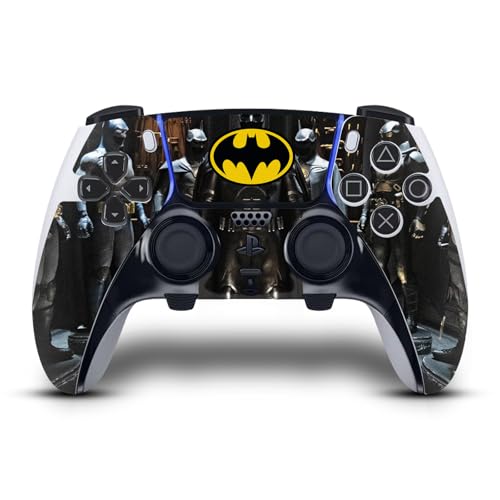 Head Case Designs Offizielle The Flash 2023 Batman Kostüm Grafik Kunst Vinyl Haut Gaming Aufkleber Abziehbild Abdeckung kompatibel mit Sony Playstation 5 PS5 DualSense Edge Controller Head Case Designs Offizielle The Flash 2023 Batman Kostüm Grafik Kunst Vinyl Haut Gaming Aufkleber Abziehbild Abdeckung kompatibel mit Sony Playstation 5 PS5 DualSense Edge Controller von Head Case Designs