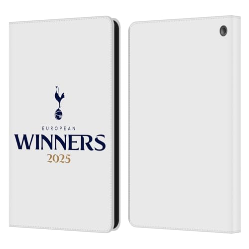Head Case Designs Offizielle Tottenham Hotspur F.C. Weiß 2025 Europäische Sieger Leder Brieftaschen Handyhülle kompatibel mit Fire HD 8/Fire HD 8 Plus 2020 Head Case Designs Offizielle Tottenham Hotspur F.C. Weiß 2025 Europäische Sieger Leder Brieftaschen Handyhülle kompatibel mit Fire HD 8/Fire HD 8 Plus 2020 von Head Case Designs