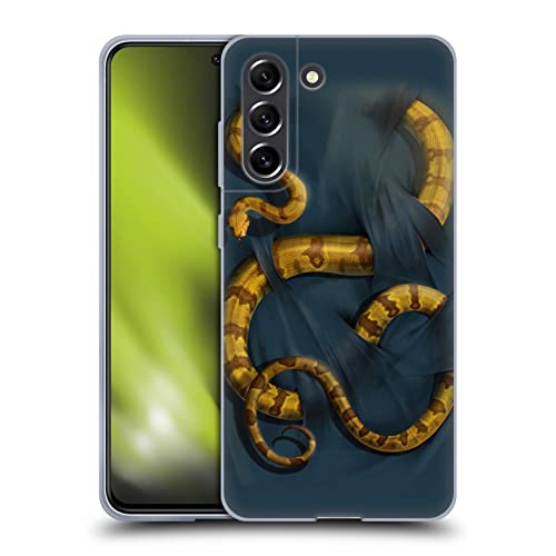 Head Case Designs Offizielle Vincent HIE Schlange Tiere Gel Handyhülle Hülle [Militärischer Schutzgrad] Kompatibel mit Samsung Galaxy S21 FE 5G von Head Case Designs
