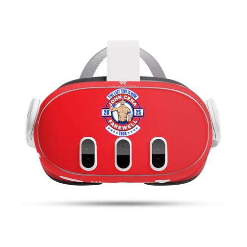 Head Case Designs Offizielle WWE Abschiedstour John Cena Vinyl Haut Aufkleber Abziehbild Abdeckung kompatibel mit Meta Quest 3 Head Case Designs Offizielle WWE Abschiedstour John Cena Vinyl Haut Aufkleber Abziehbild Abdeckung kompatibel mit Meta Quest 3 von Head Case Designs