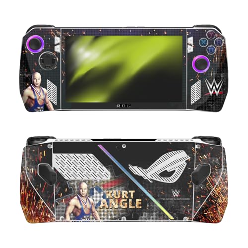 Head Case Designs Offizielle WWE Led Bild Kurt Angle Vinyl Haut Aufkleber Abziehbild Abdeckung kompatibel mit Asus ROG Ally Head Case Designs Offizielle WWE Led Bild Kurt Angle Vinyl Haut Aufkleber Abziehbild Abdeckung kompatibel mit Asus ROG Ally von Head Case Designs