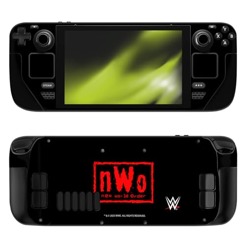 Head Case Designs Offizielle WWE Logo NWO Vinyl Haut Aufkleber Abziehbild Abdeckung kompatibel mit Valve Steam Deck Head Case Designs Offizielle WWE Logo NWO Vinyl Haut Aufkleber Abziehbild Abdeckung kompatibel mit Valve Steam Deck von Head Case Designs