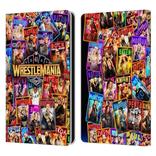 Head Case Designs Offizielle WWE Schluessel Kunst Poster Wrestlemania 41 Leder Brieftaschen Handyhülle Hülle Huelle kompatibel mit Fire HD 8/Fire HD 8 Plus 2020 Head Case Designs Offizielle WWE Schluessel Kunst Poster Wrestlemania 41 Leder Brieftaschen Handyhülle Hülle Huelle kompatibel mit Fire HD 8/Fire HD 8 Plus 2020 von Head Case Designs