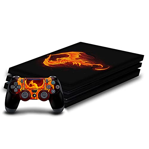 Head Case Designs Offizielle Zugelassen Christos Karapanos Drachen-Phönix Kunst Mix Vinyl Haut Gaming Aufkleber Abziehbild kompatibel mit Sony Playstation 4 PS4 Pro Console and DualShock 4 Controller Head Case Designs Offizielle Zugelassen Christos Karapanos Drachen-Phönix Kunst Mix Vinyl Haut Gaming Aufkleber Abziehbild kompatibel mit Sony Playstation 4 PS4 Pro Console and DualShock 4 Controller von Head Case Designs