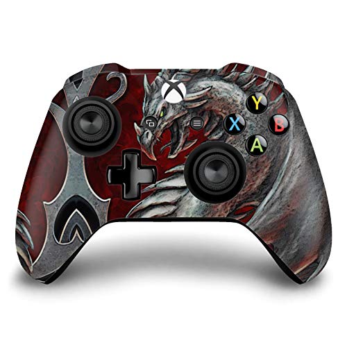 Head Case Designs Offizielle Zugelassen Christos Karapanos Talisman Silber Kunst Mix Vinyl Haut Gaming Aufkleber Abziehbild Abdeckung kompatibel mit Xbox One S/X Controller Head Case Designs Offizielle Zugelassen Christos Karapanos Talisman Silber Kunst Mix Vinyl Haut Gaming Aufkleber Abziehbild Abdeckung kompatibel mit Xbox One S/X Controller von Head Case Designs