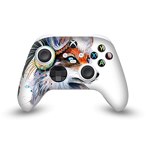 Head Case Designs Offizielle Zugelassen Pixie Cold Fuchs Kunst Mix Vinyl Haut Gaming Aufkleber Abziehbild Abdeckung kompatibel mit Xbox Series X/S Controller Head Case Designs Offizielle Zugelassen Pixie Cold Fuchs Kunst Mix Vinyl Haut Gaming Aufkleber Abziehbild Abdeckung kompatibel mit Xbox Series X/S Controller von Head Case Designs