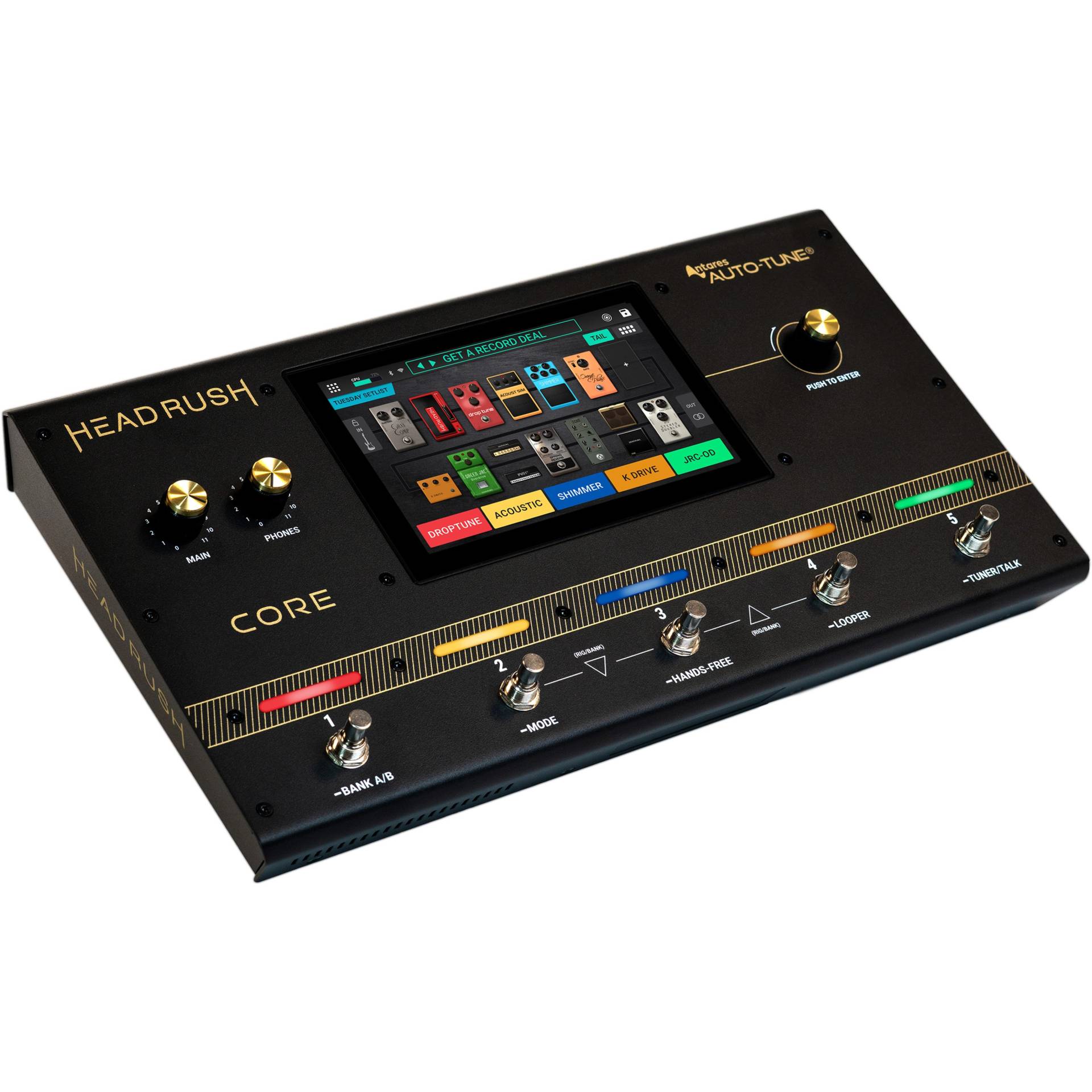 HeadRush Core - Guitar FX / Amp Modeler / Vocal Processor with Antares Auto-Tune HeadRush Core - Guitar FX / Amp Modeler / Vocal Processor with Antares Auto-Tune von HeadRush