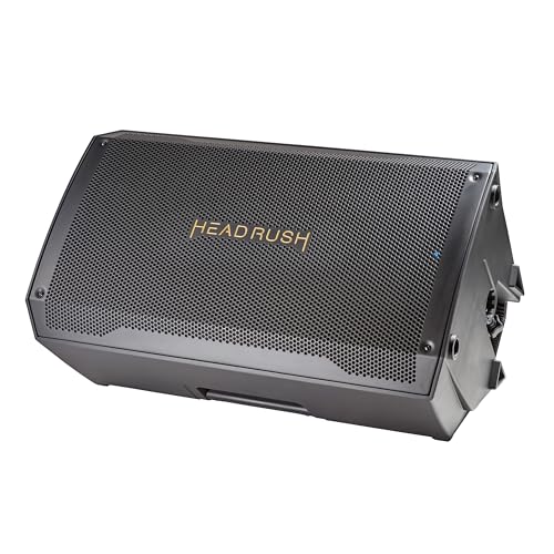 Headrush FRFR112 MKII 2500W E Gitarre & Bass Amp, 12" Fullrange linearer Frequenzgang Bluetooth-Lautsprecher für Multi-FX & Amp Modeling Prozessoren von HeadRush