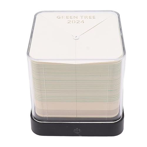 2024 Weekly 3D Paper Art Calendar mit Globe Calendar Tree House Design for Home Desk Office Bleiben Sie mit Dem Datum Aktualisiert und mit der Welt Verbunden mit Geld (GREEN) von Headerbs