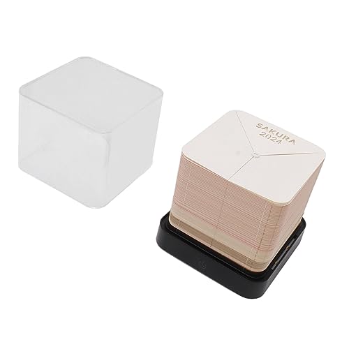 2024 Weekly 3D Paper Art Calendar mit Globe Calendar Tree House Design for Home Desk Office Bleiben Sie mit Dem Datum Aktualisiert und mit der Welt Verbunden mit Geld (PINK) von Headerbs