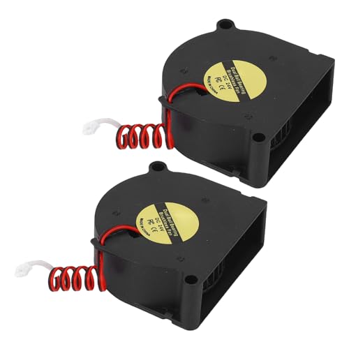 24 V Doppelkugellager -Kühllüfter für SV08 3D -Drucker, Hochgeschwindigkeits Kühlkörperlüfter mit Hoher Geschwindigkeit für eine Effektive Wärmeableitung, 2pcs 50 X 50 X 20 Mm Kühlung 24 V Doppelkugellager -Kühllüfter für SV08 3D -Drucker, Hochgeschwindigkeits Kühlkörperlüfter mit Hoher Geschwindigkeit für eine Effektive Wärmeableitung, 2pcs 50 X 50 X 20 Mm Kühlung von Headerbs