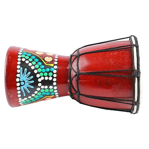 Djembe Afrikanische Drum 7.9in Massivholz Crisp Sound Hand Percussion Instrument Musikinstrumente für Kinder Erwachsene Musikliebhaber mit Tragbarem Stressablastungstherapie -Werkzeug Djembe Afrikanische Drum 7.9in Massivholz Crisp Sound Hand Percussion Instrument Musikinstrumente für Kinder Erwachsene Musikliebhaber mit Tragbarem Stressablastungstherapie -Werkzeug von Headerbs