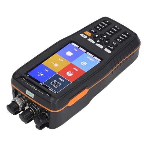 Glasfaser -Optikertester Aua28a -50 ~+26 Dbm 3,97 Zoll Bildschirm 800-1650 Nm 6 Kalibrierungswellenlängen USB Datenschnittstelle 4400MAH Batterie Visueller Fehler Locator 650 Nm ≥ 10 MW SM Fiber von Headerbs