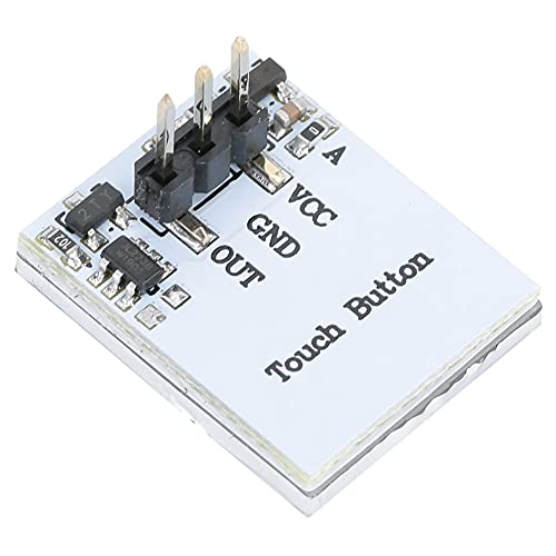 Kapazitiver Touch-Switch-Taste-Modul Gutes Anti-Interferenzleistung Wasserdicht und Staubdichtem Spannungseingang und Ausgang Blaues Licht, das mit Elektronischen Komponenten Kompatibel Ist (GREEN) von Headerbs