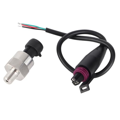 Langlebiger Edelstahldrucksensor für Ölbrennstoff Luftwasser, Präzisionsdruckschauer für die Tanküberwachung, Geeignet -Projekte Geeignet (100psi) von Headerbs