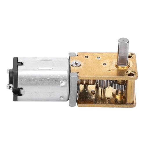 Mini -DC -Zahnradmotor High Torsion Ausgangsbürste DC Motor für Intelligentes Auto, Elektronische Schlösser, 1 X Mini Zahnradmotor (DC3V 16RPM) von Headerbs