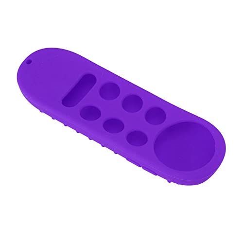 Stoßdicht und Schützende Silikon -Fernbedienungsschutzabdeckung für Chromecast mit TV Anti Slip Easy Installation Weiche und Leichte Hautfreunde für Haustiere Kinderfamilie Fill (Lila Set) von Headerbs