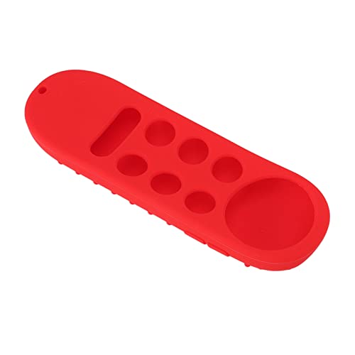 Stoßdicht und Schützende Silikon -Fernbedienungsschutzabdeckung für Chromecast mit TV Anti Slip Easy Installation Weiche und Leichte Hautfreunde für Haustiere Kinderfamilie Fill (Rotes Set) von Headerbs