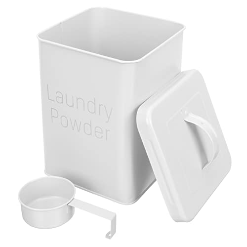 Healeved 1 Set Waschaufbewahrungseimer Seifenspender Wäscheseifenspender Behälter Für Mehl Wäschebox Metall Wäscheaufbewahrung Weichspülerspender Wäscheraumorganisation Healeved 1 Set Waschaufbewahrungseimer Seifenspender Wäscheseifenspender Behälter Für Mehl Wäschebox Metall Wäscheaufbewahrung Weichspülerspender Wäscheraumorganisation von Healeved