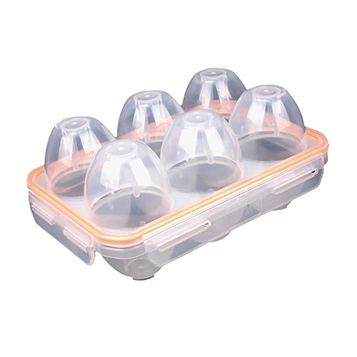 Healeved Aufbewahrungsbehälter Für 6 Eier Kofferschloss Pp-silikon Tragbare Outdoor-box Für Camping-picknick Healeved Aufbewahrungsbehälter Für 6 Eier Kofferschloss Pp-silikon Tragbare Outdoor-box Für Camping-picknick von Healeved