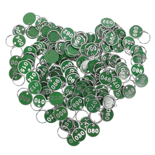 Healeved 100 Stück Digitale Hand Schlüsselnummernschild Kennzeichen Zahl Schlüsselanhänger Schlüsseletiketten-tags Nummerierter Schlüssel Gemacht Aluminiumlegierung Green Healeved 100 Stück Digitale Hand Schlüsselnummernschild Kennzeichen Zahl Schlüsselanhänger Schlüsseletiketten-tags Nummerierter Schlüssel Gemacht Aluminiumlegierung Green von Healeved