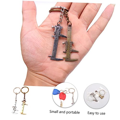 Healeved 2 Stück Messschieber Schlüsselanhänger Taschenlehre Bremssattel Schlüsselanhänger Taschenwerkzeuge Schlüsselbund Bremssättel Messung Körper Silver Zinklegierung Healeved 2 Stück Messschieber Schlüsselanhänger Taschenlehre Bremssattel Schlüsselanhänger Taschenwerkzeuge Schlüsselbund Bremssättel Messung Körper Silver Zinklegierung von Healeved