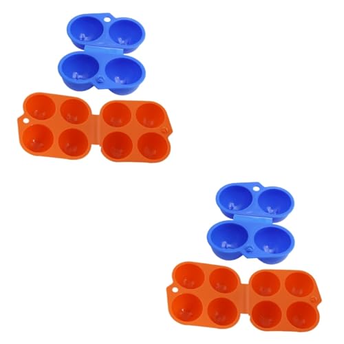 Healeved 2sets Spender Box Tragbare 2 4 Grids Fall Für Bbq Picknick Für Sichere Lagerung 2 Stücke * 2 Healeved 2sets Spender Box Tragbare 2 4 Grids Fall Für Bbq Picknick Für Sichere Lagerung 2 Stücke * 2 von Healeved