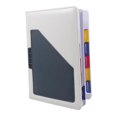 Healeved Stilvoller Softcover-planer A5 Notizblock Monatsplaner Notizblock Büro Tragbar Für Die Arbeit von Healeved