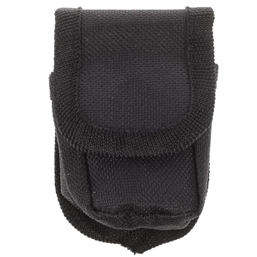 Hard Storage Bag Organizer für Fingerspitzen-Pulsoximeter Blutsauerstoffsättigungsmonitor (schwarz) von Healifty