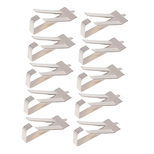 Healifty 1 Satz Glasplattformklemmen Bett Griffe 3d Drucker Zubehör Clips Befestigungsklammern Plattformstabiler Clip Plattformhalter Aus Glas Clip Für 3d-drucker Silber Federstahl 10 Stück Healifty 1 Satz Glasplattformklemmen Bett Griffe 3d Drucker Zubehör Clips Befestigungsklammern Plattformstabiler Clip Plattformhalter Aus Glas Clip Für 3d-drucker Silber Federstahl 10 Stück von Healifty
