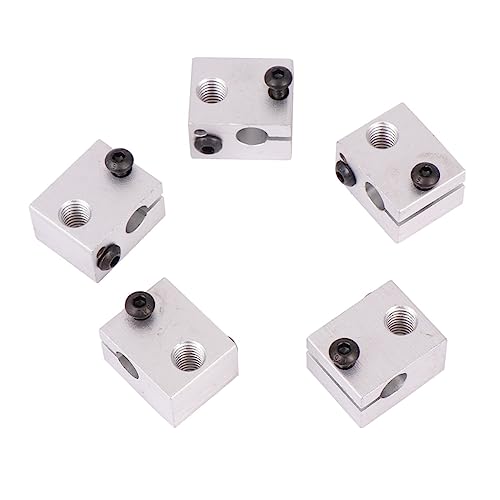 Healifty 1 Satz Heizblock Für 3d-drucker Index Extruder Für 3d-drucker Hot-end-heizblock 3d Drucker Heizblock 3d-druckerteile Silber 5 Stück Healifty 1 Satz Heizblock Für 3d-drucker Index Extruder Für 3d-drucker Hot-end-heizblock 3d Drucker Heizblock 3d-druckerteile Silber 5 Stück von Healifty