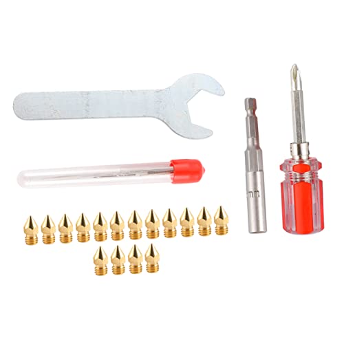 Healifty 1 Satz Messingdüsenreiniger Druckerdüsenteile Reinigung Austausch Entfernung Machen Extrusionsdüsen 3D Drucker Extruderdüsenreiniger Messing Extruderdüse Metall Healifty 1 Satz Messingdüsenreiniger Druckerdüsenteile Reinigung Austausch Entfernung Machen Extrusionsdüsen 3D Drucker Extruderdüsenreiniger Messing Extruderdüse Metall von Healifty