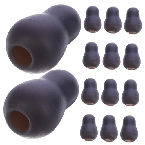 Healifty 1 Satz Ohrstöpsel Tipp Ohrhörer Membran Ohrstöpsel Zum Schlafen Ersatzteile Ohrstöpsel Für Ohrspitze Ersatz-ohrstöpsel Zubehör Ohrstöpsel Ersetzen Pvc Grey 10 Paare von Healifty