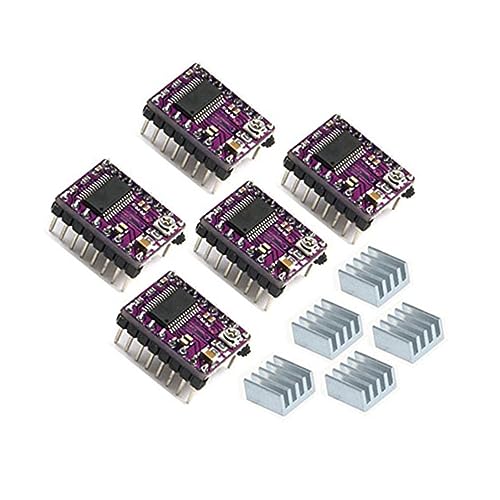 Healifty 1 Satz Schrittmotortreiber Treibermodul Schrittmotoren Stepper Motorsteuerung Rerap 3d-drucker 5 Stück Healifty 1 Satz Schrittmotortreiber Treibermodul Schrittmotoren Stepper Motorsteuerung Rerap 3d-drucker 5 Stück von Healifty